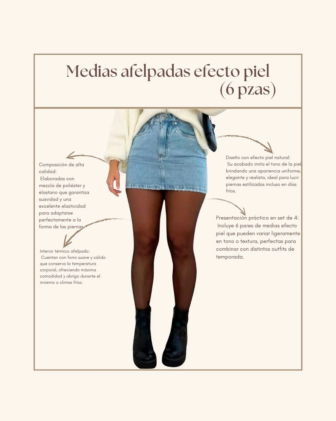 3307-UNI-NEGRO 6 pzas 4689